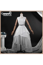2XXT Cosplay Uma Musume Pretty Derby Dream Journey Christmas White Dress Cosplay Costume